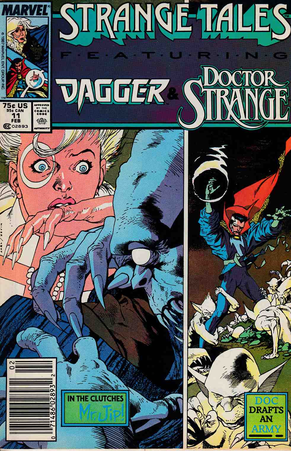 Strange Tales #11 Newsstand Edition Very Fine (8.0) [Marvel Comic] LARGE