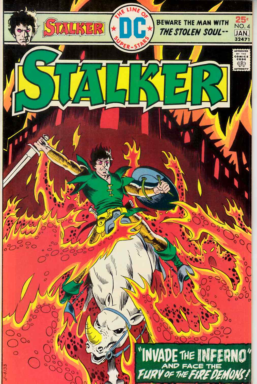 Stalker #4 Very Fine (8.0) [DC Comic] THUMBNAIL