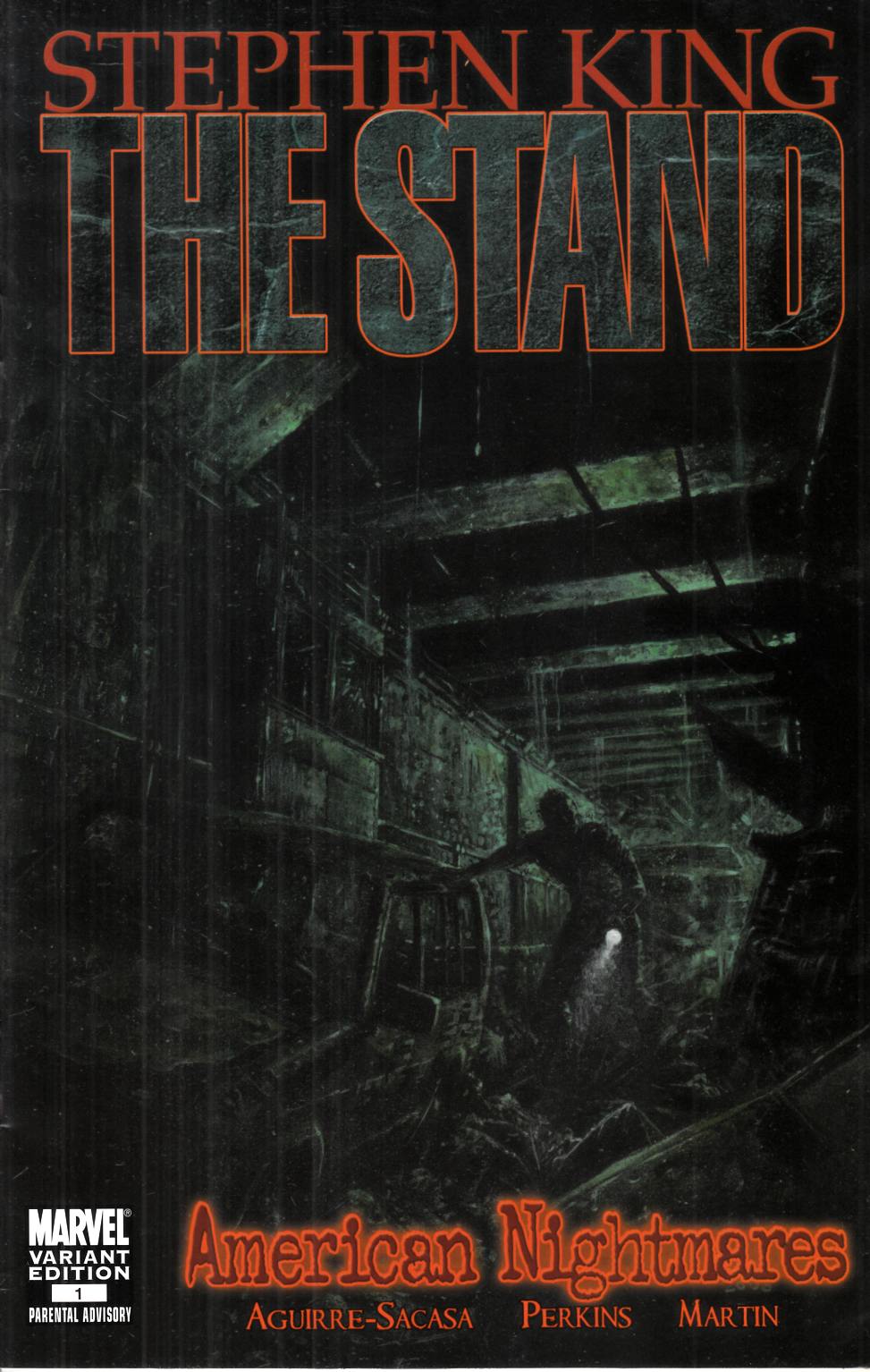 The Stand American Nightmares #1 Lincoln Tunnel Variant Cover Very Fine (8.0) [Marvel Comic] THUMBNAIL