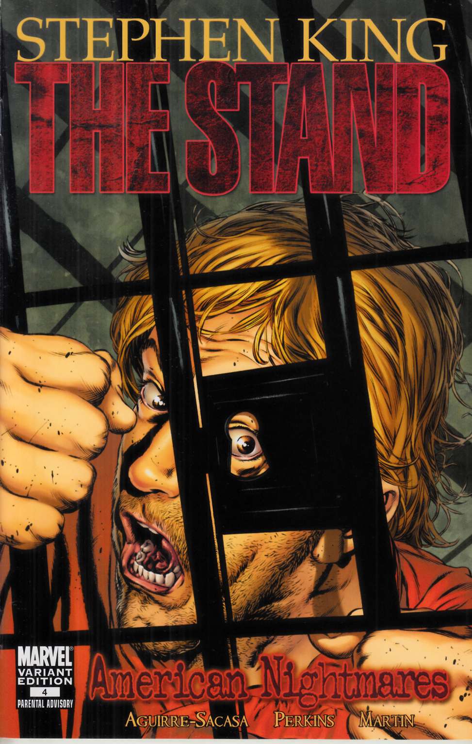 The Stand American Nightmares #4 Perkins Variant Cover Near Mint (9.4) [Marvel Comic] LARGE