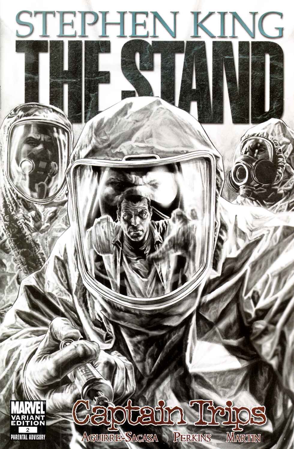 The Stand Captain Trips #2 Sketch Variant Cover Near Mint (9.4) [Marvel Comic] LARGE