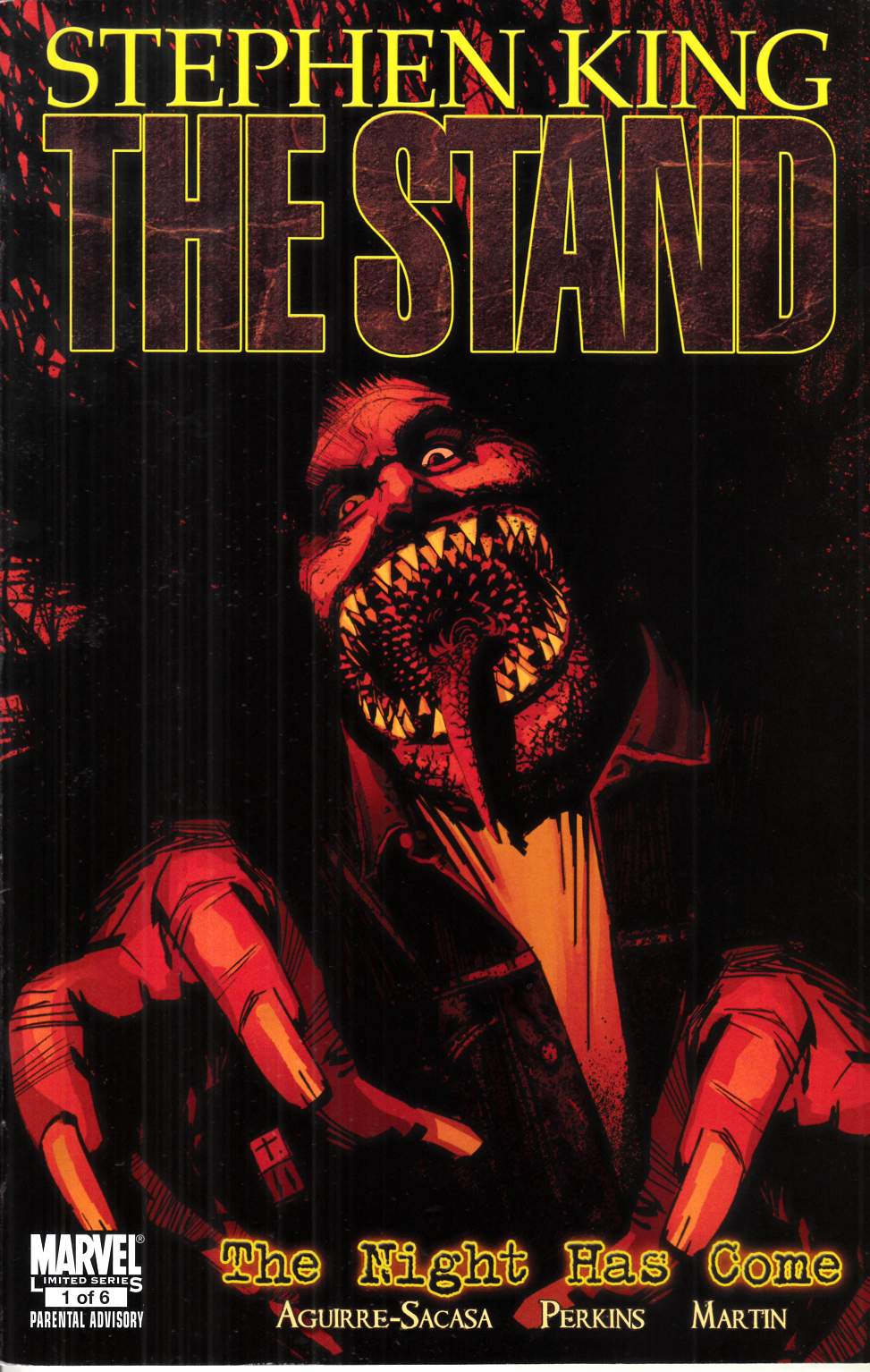 The Stand Night Has Come #1 Very Fine (8.0) [Marvel Comic] THUMBNAIL