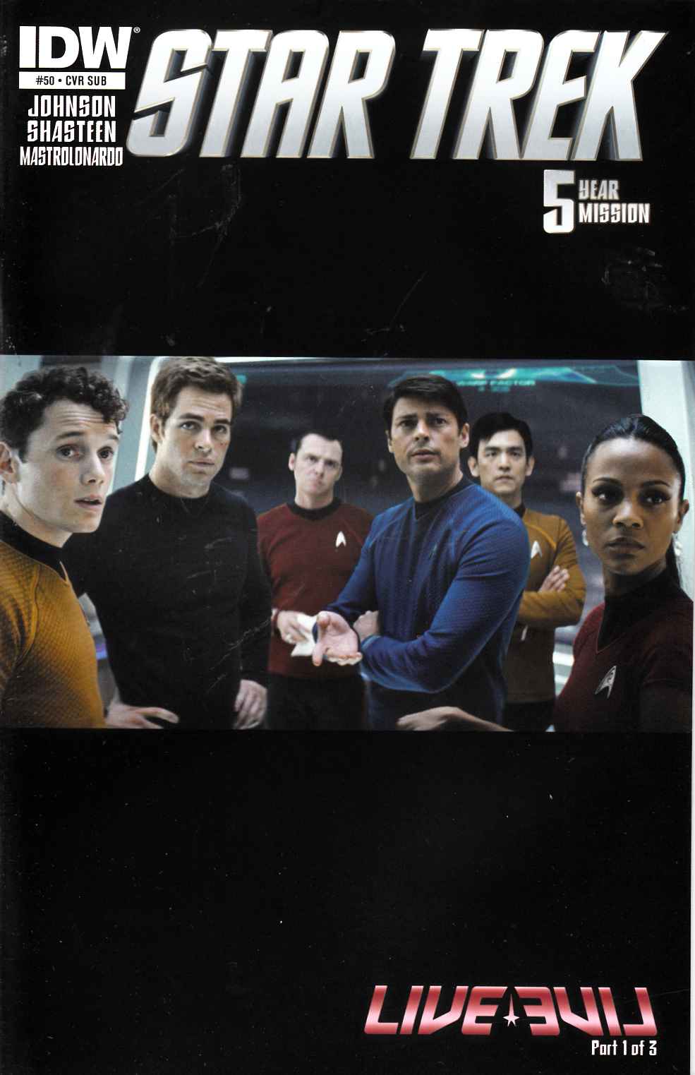 Star Trek Ongoing #50 Subscription Cover [IDW Comic] LARGE