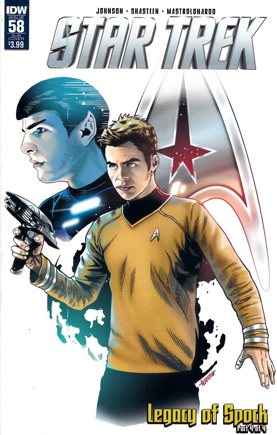 Star Trek Ongoing #58 Subscription Cover [IDW Comic] THUMBNAIL