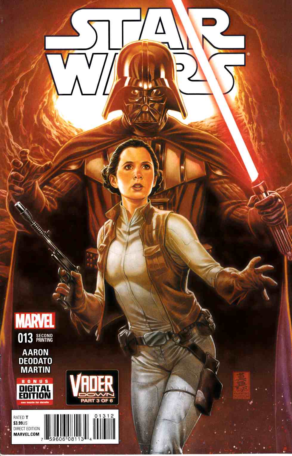 Star Wars #13 Second Printing [Marvel Comic] LARGE