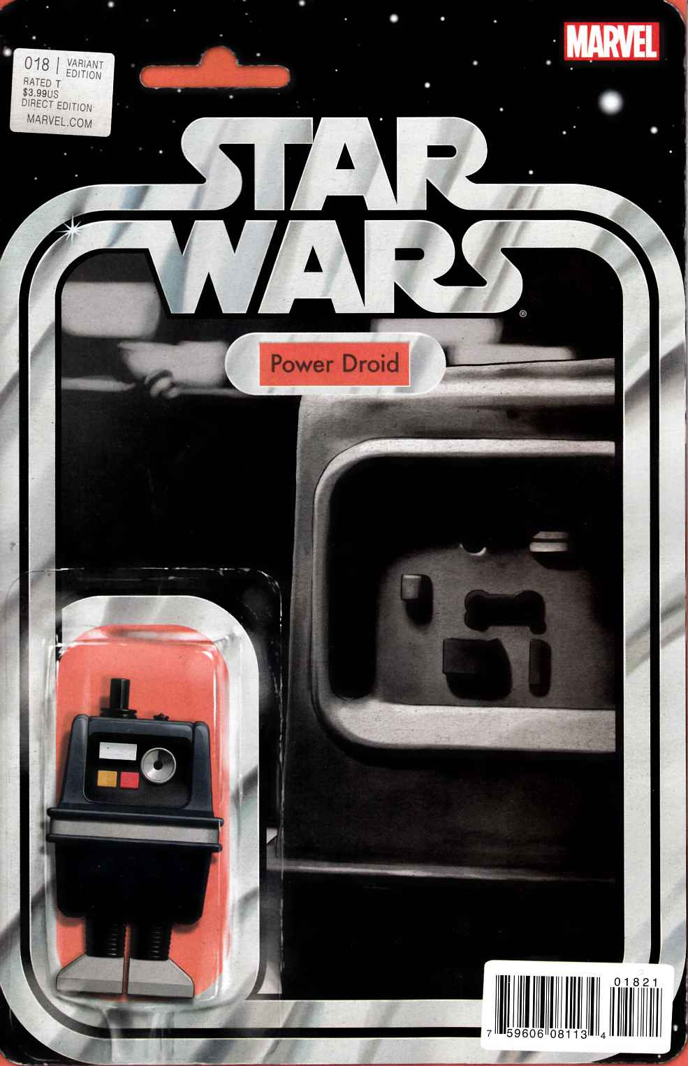 Star Wars #18 Christopher Action Figure Variant Cover [Marvel Comic] THUMBNAIL