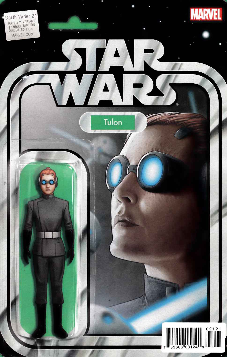Darth Vader #21 Christopher Action Figure Variant Cover Near Mint (9.4) [Marvel Comic] THUMBNAIL