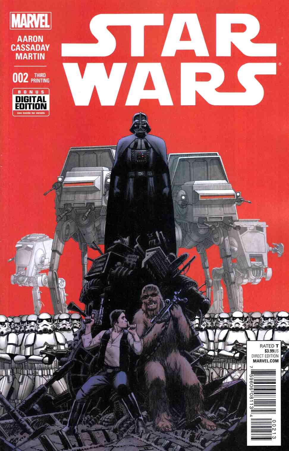 Star Wars #2 Third Printing [Marvel Comic] THUMBNAIL