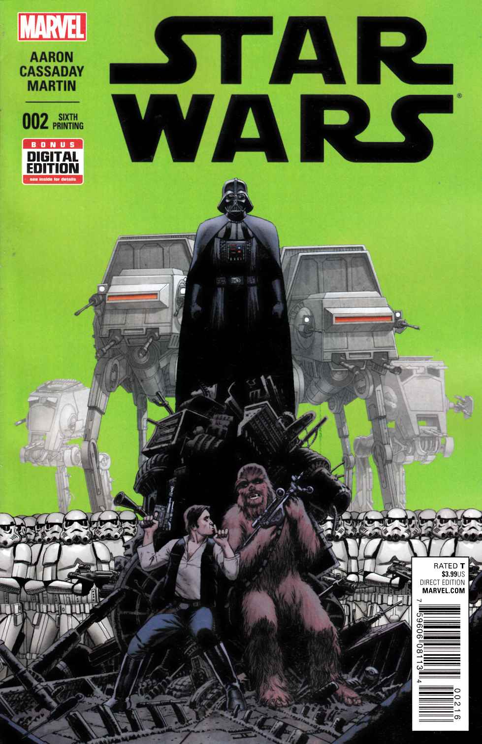 Star Wars #2 Sixth Printing [Marvel Comic] THUMBNAIL