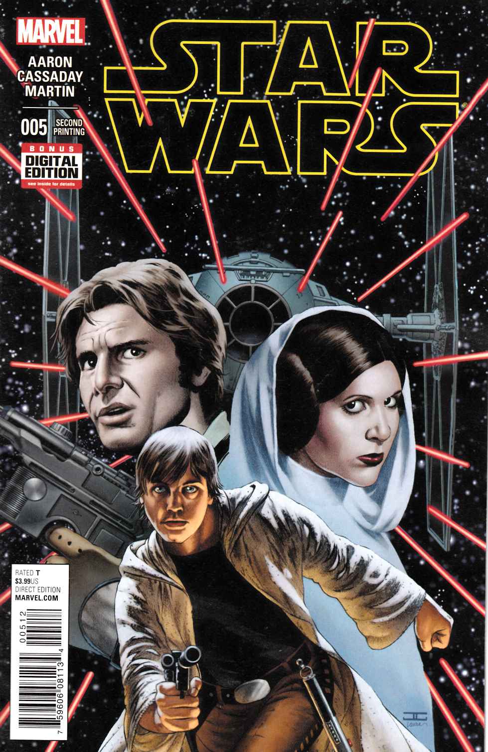 Star Wars #5 Second Printing [Marvel Comic] LARGE