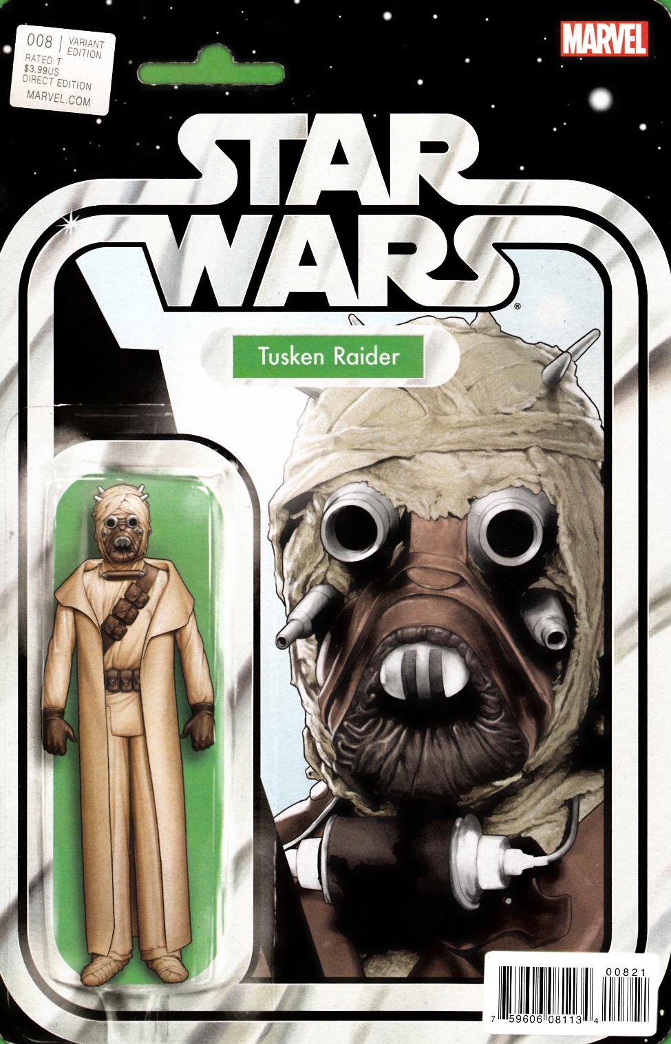 Star Wars #8 Chistopher Action Figure Variant Cover [Marvel Comic] LARGE