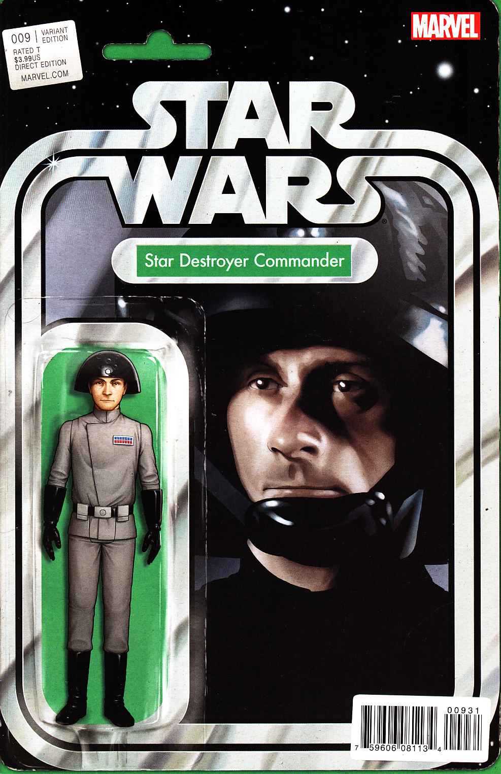 Star Wars #9 Christopher Action Figure Variant Cover [Marvel Comic] LARGE