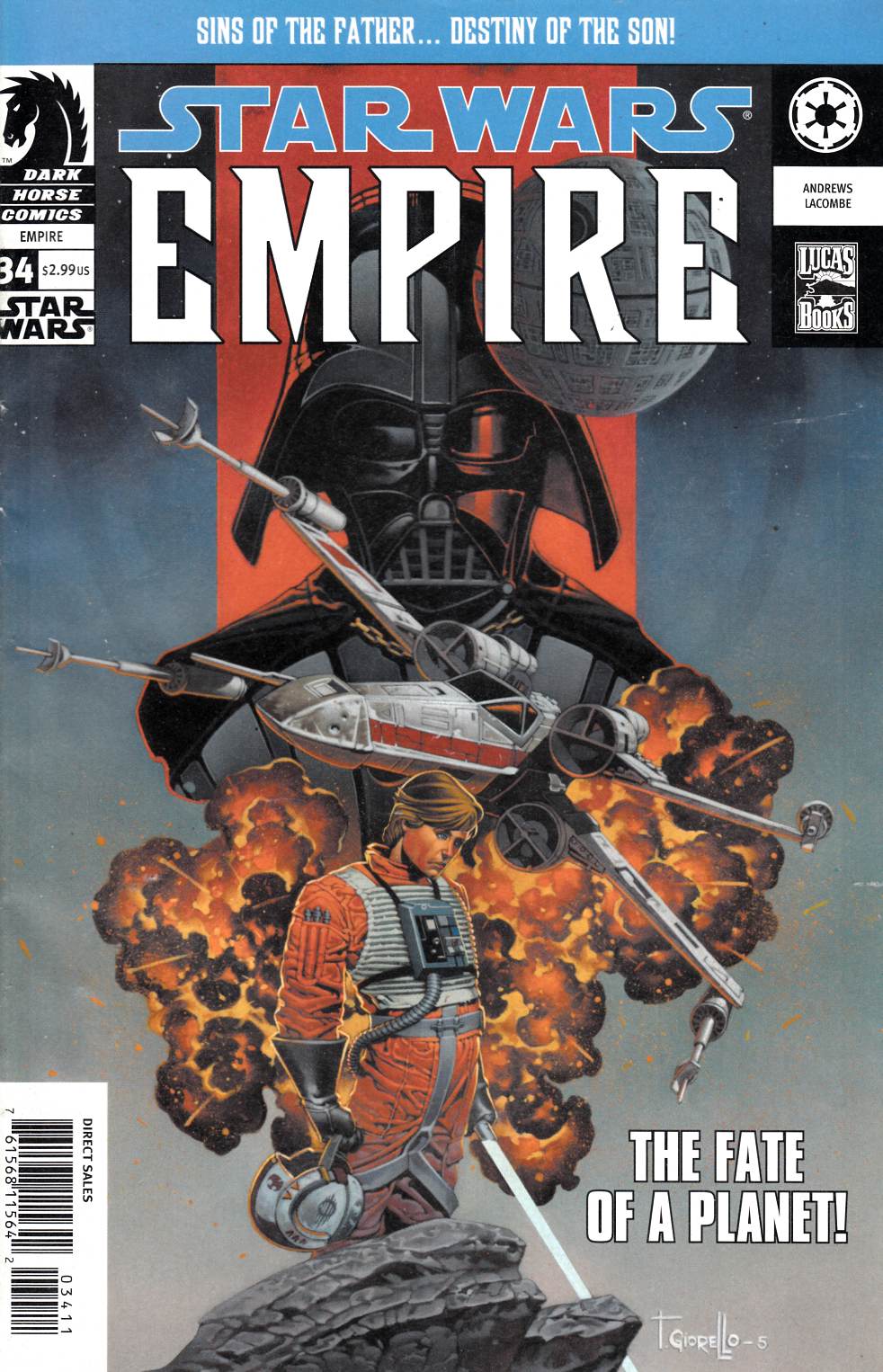 Star Wars Empire #34 Very Fine (8.0) [Dark Horse Comic] LARGE