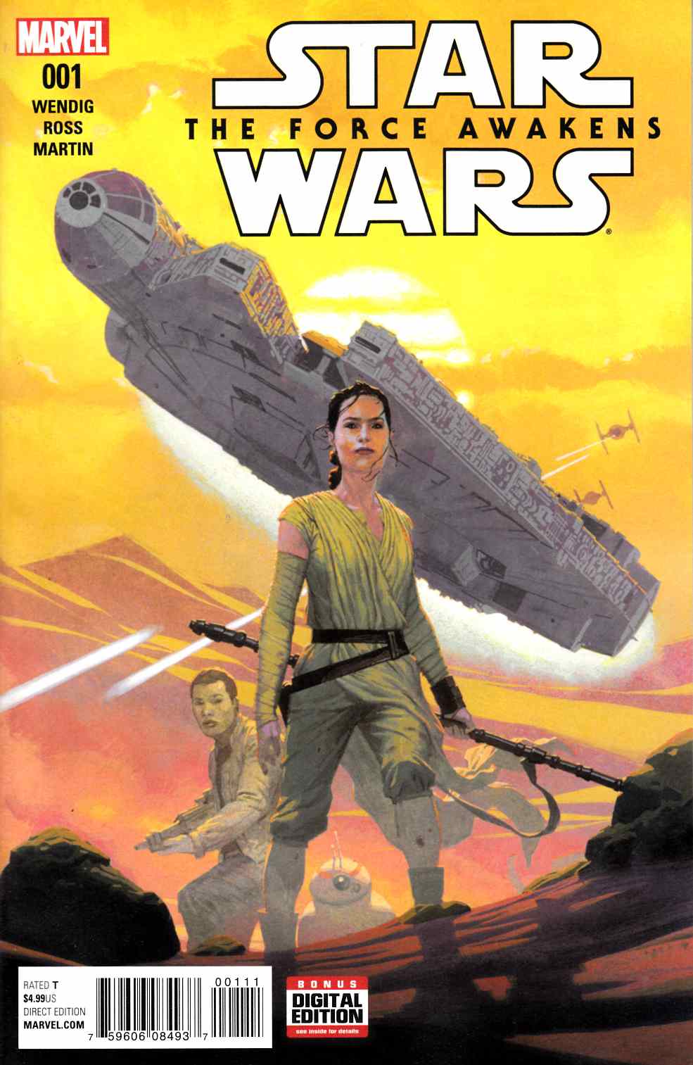 Star Wars Force Awakens Adaptation #1 Near Mint (9.4) [Marvel Comic] LARGE