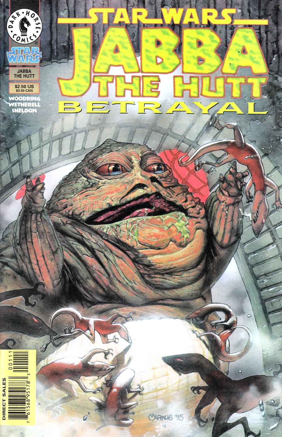 Star Wars Jabba the Hutt Betrayal #1 Near Mint (9.4) [Dark Horse Comic] THUMBNAIL