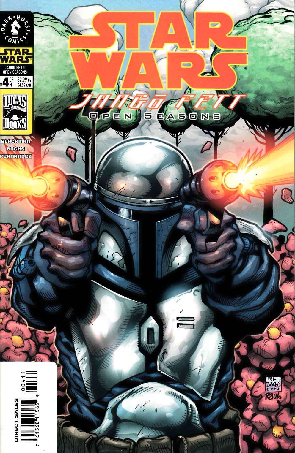 Star Wars Jango Fett Open Seasons #4 Near Mint (9.4) [Dark Horse Comic] THUMBNAIL
