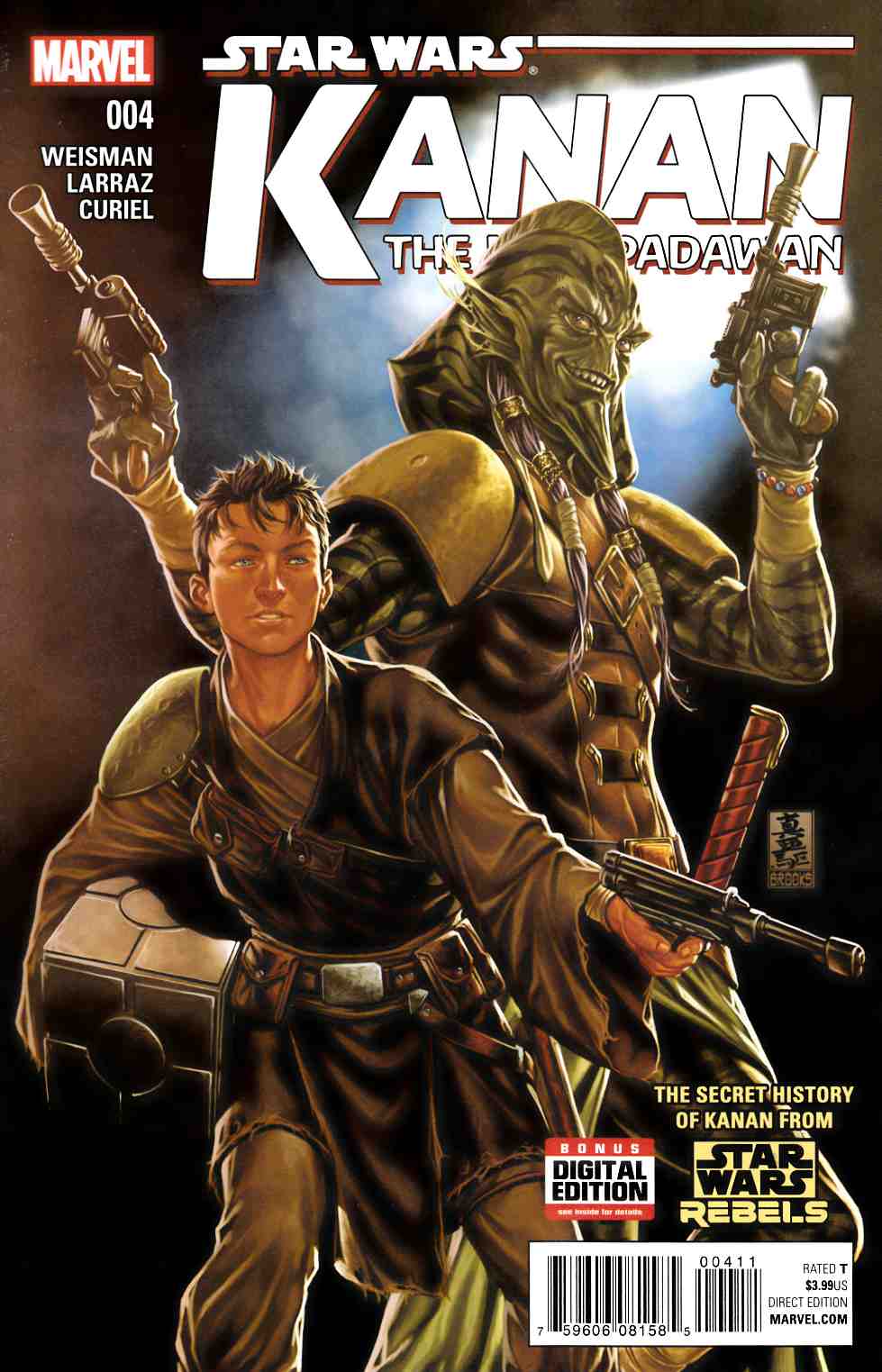 Kanan Last Padawan #4 Near Mint (9.4) [Marvel Comic] LARGE