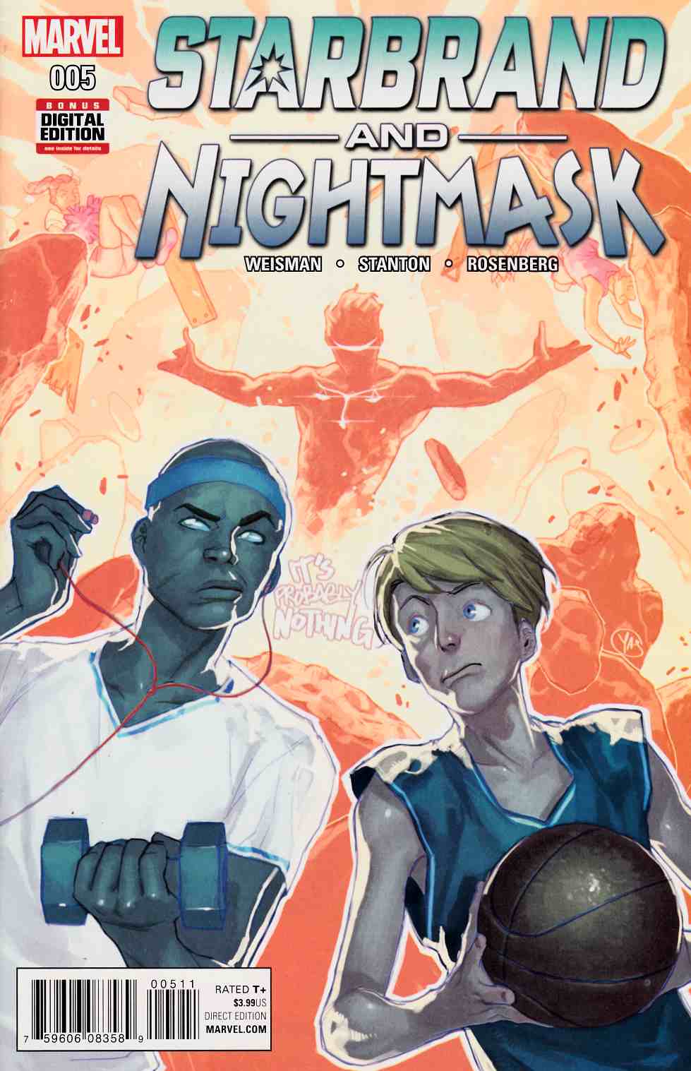 Starbrand and Nightmask #5 [Marvel Comic] THUMBNAIL