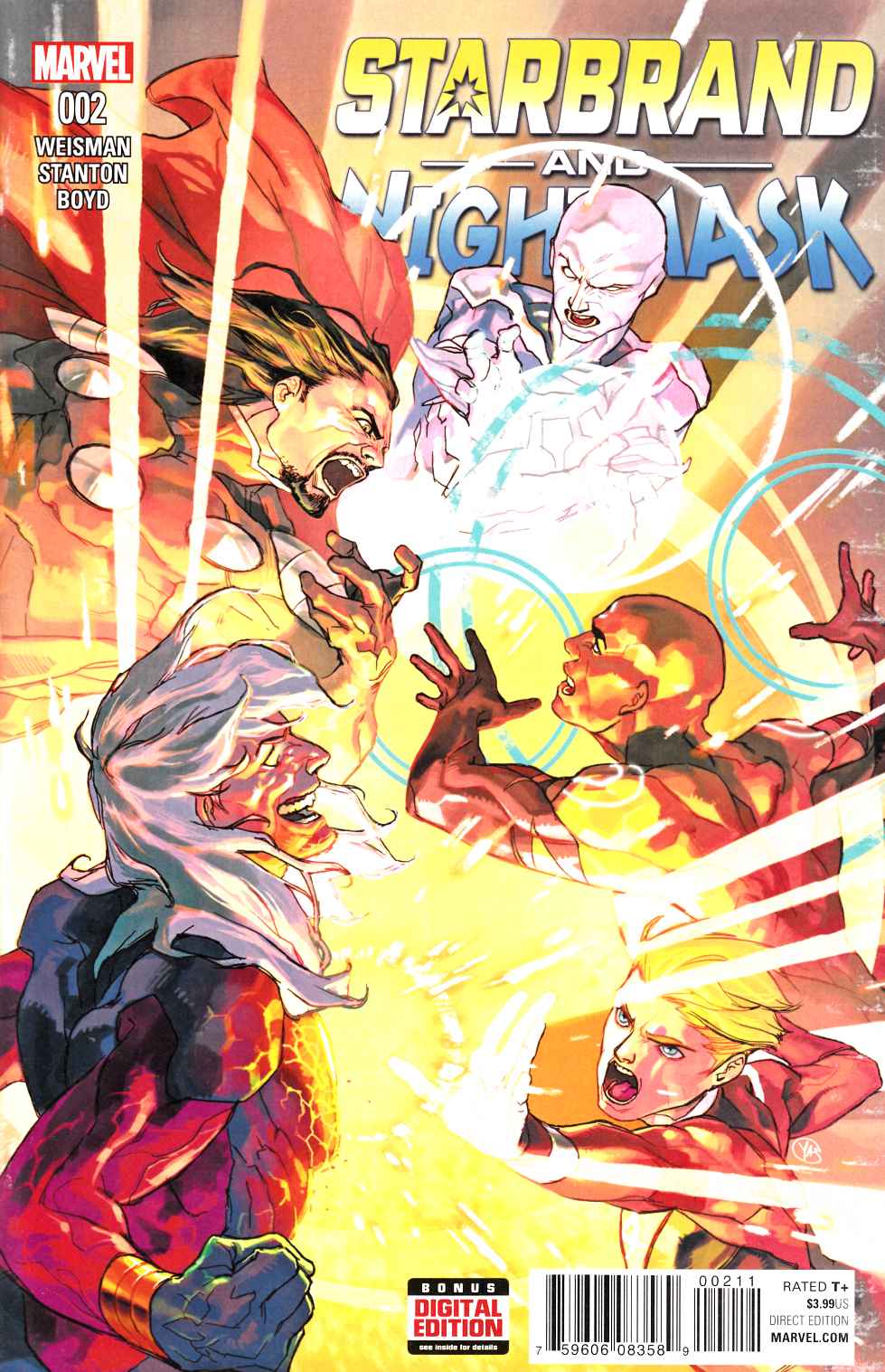 Starbrand and Nightmask #2 [Marvel Comic] THUMBNAIL