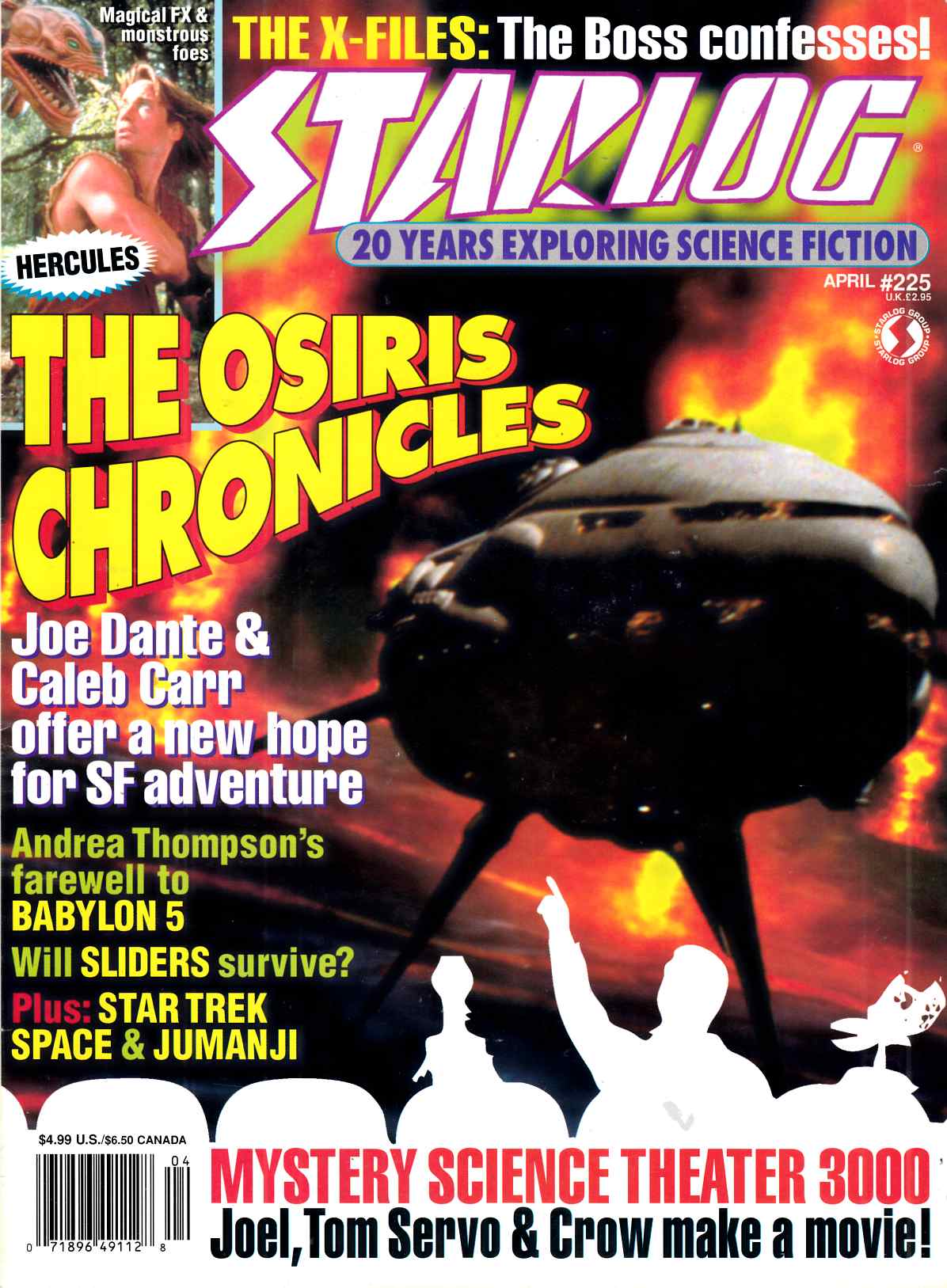 Starlog Magazine #225 Very Fine Minus (7.5) [Starlog Group Magazine] THUMBNAIL