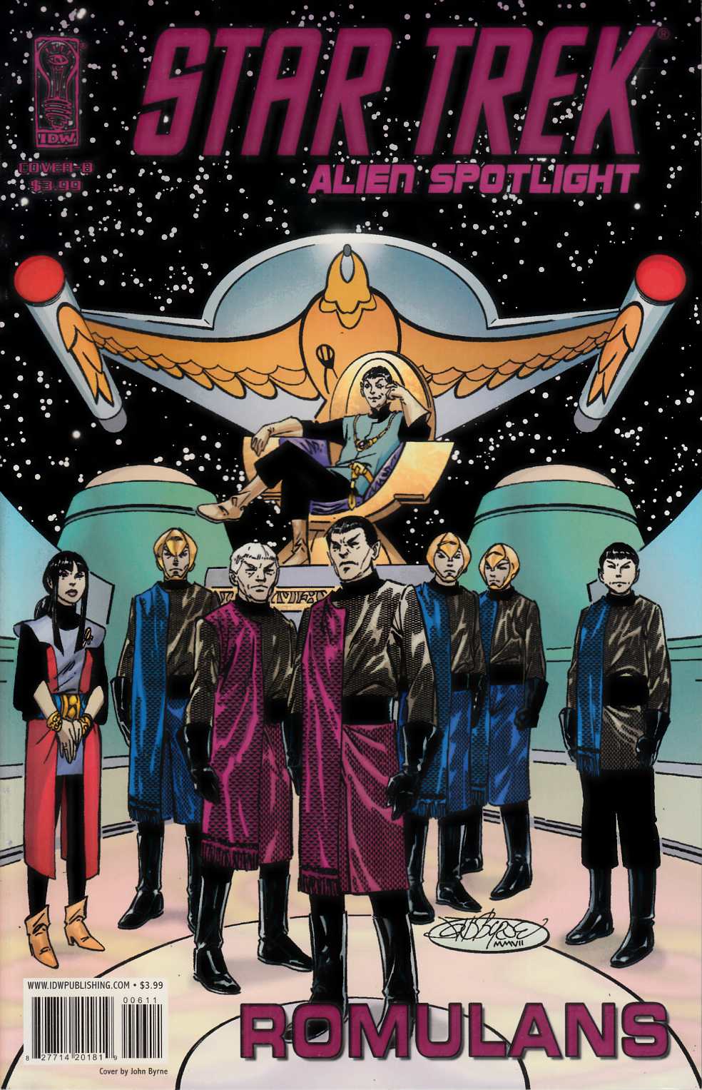 Star Trek Alien Spotlight Romulans #1 Cover B Near Mint (9.4) [IDW Comic] THUMBNAIL