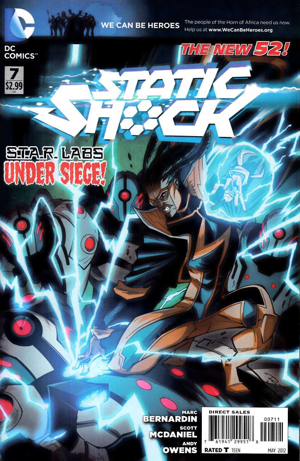Static Shock #7 Near Mint (9.4) [DC Comic] THUMBNAIL