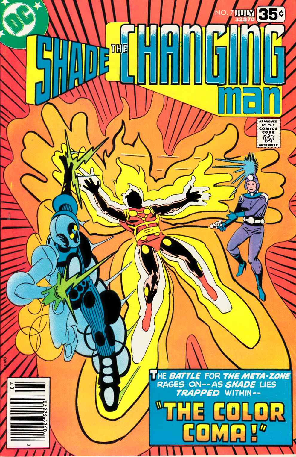 Shade the Changing Man #7 Very Fine (8.0) [DC Comic] LARGE