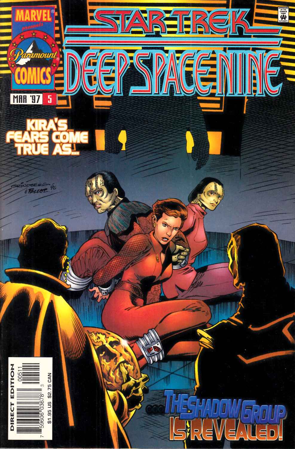 Star Trek Deep Space Nine #5 Near Mint (9.4) [Marvel Comic] THUMBNAIL