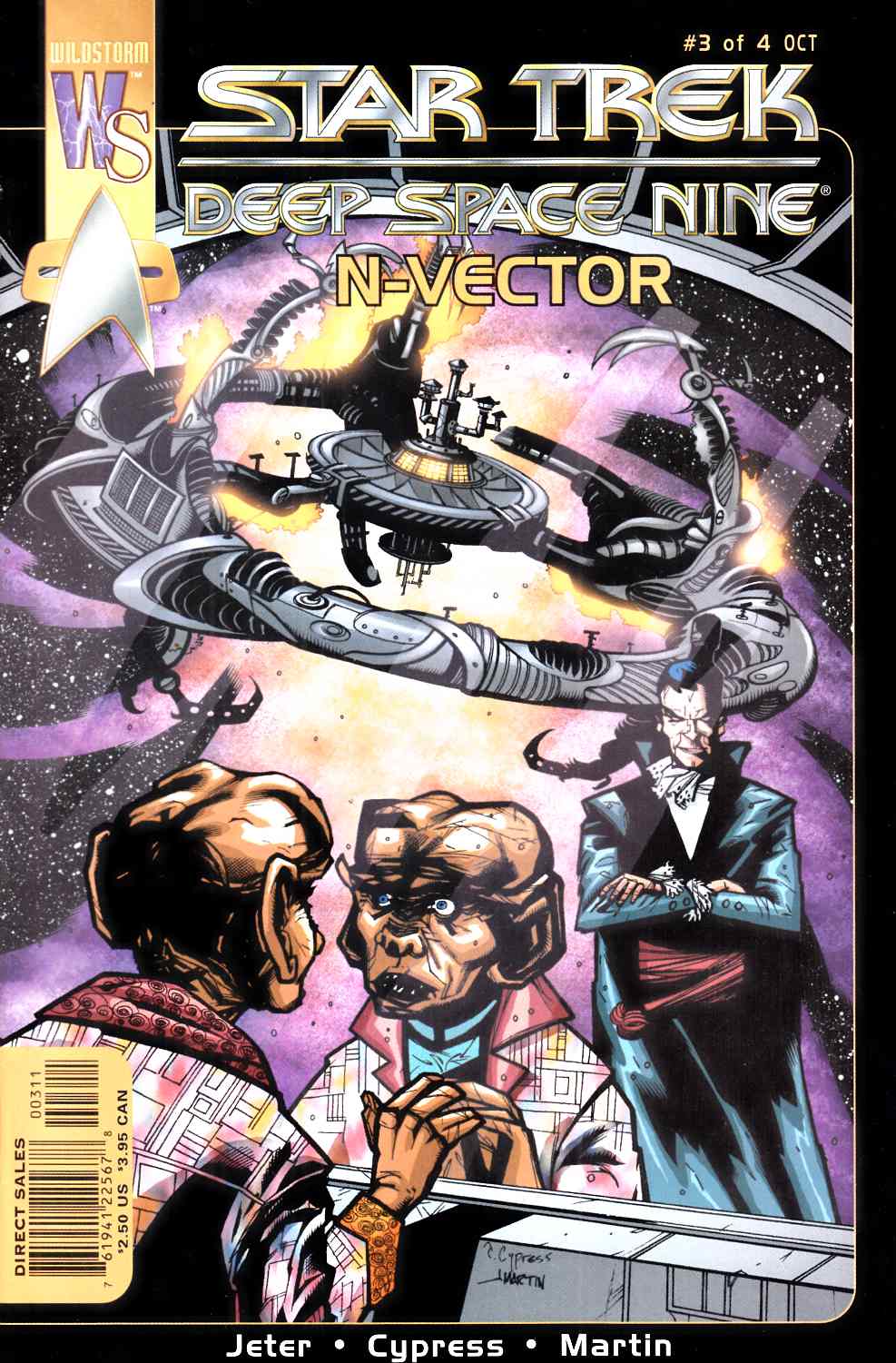 Star Trek Deep Space Nine N-Vector #3 Near Mint (9.4) [DC Comic] LARGE