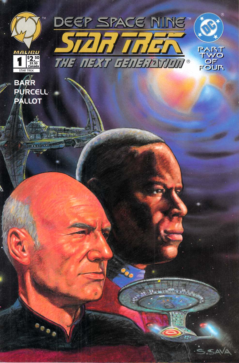 Star Trek Deep Space Nine Next Generation #1 Near Mint (9.4) [Malibu Comic] LARGE