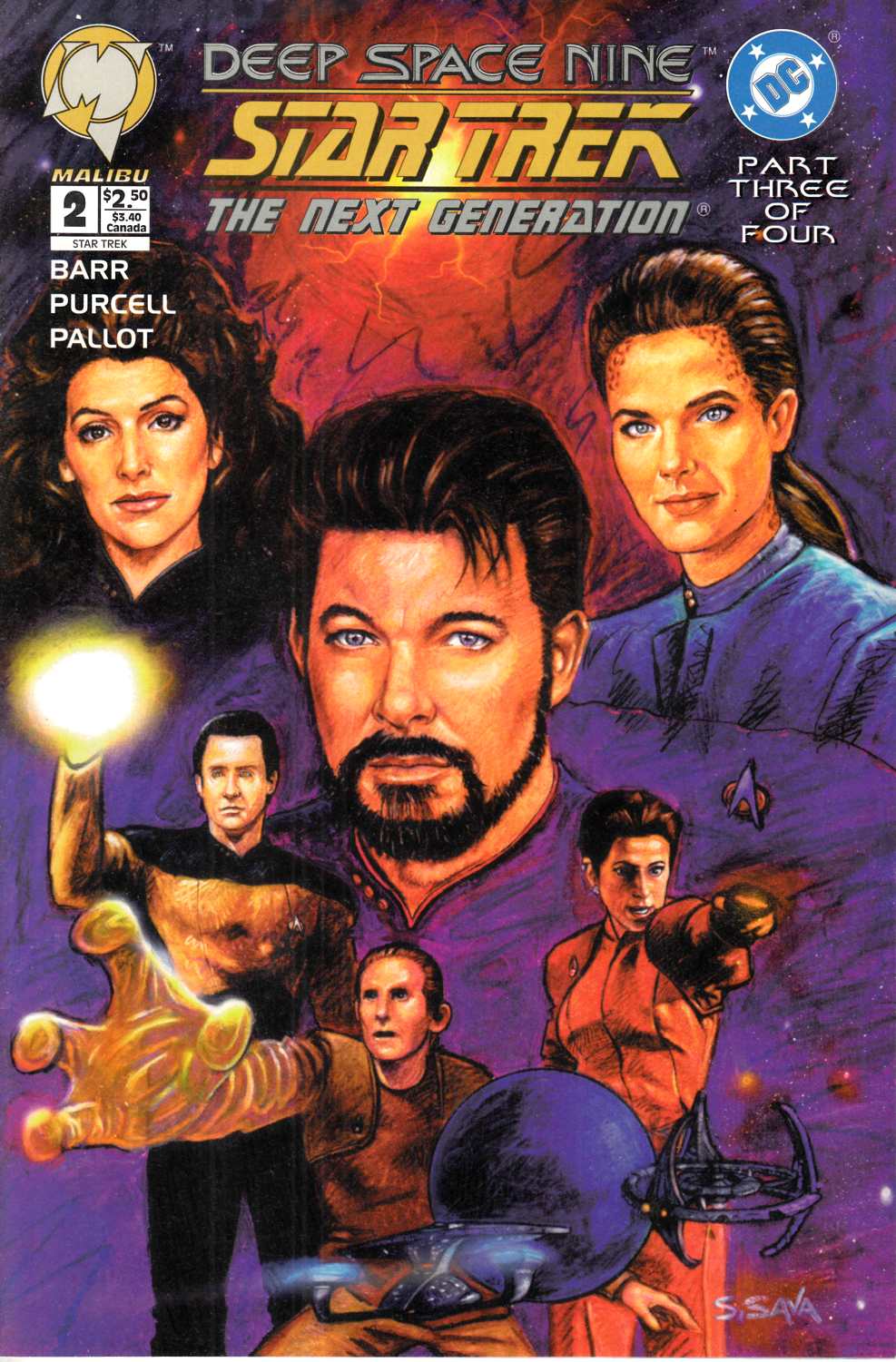Star Trek Deep Space Nine Next Generation #2 Near Mint (9.4) [Malibu Comic] THUMBNAIL