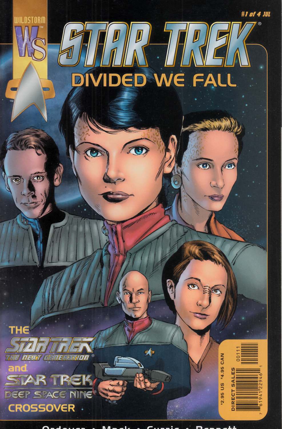 Star Trek Divided We Fall #1 Very Fine (8.0) [DC Comic] LARGE