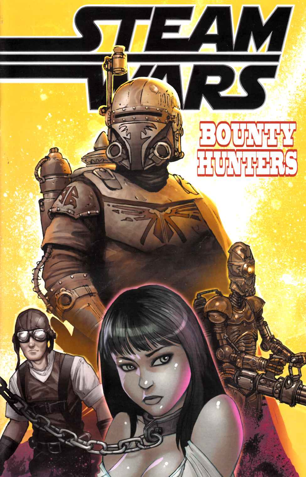 Steam Wars Bounty Hunters #1 [Antarctic Comic] LARGE
