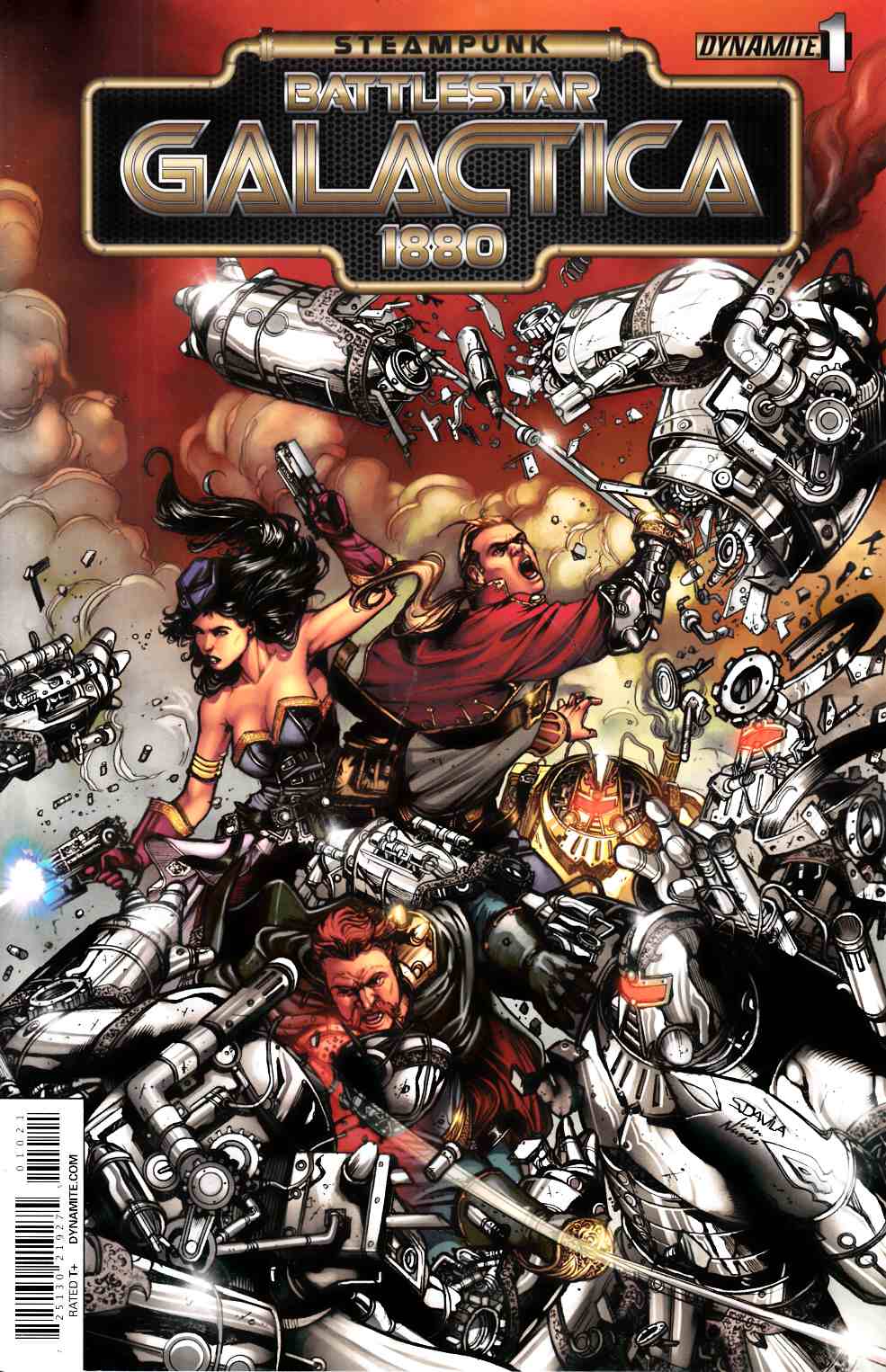 Steampunk BSG 1880 #1 Davila Art Variant Cover [Dynamite Comic] LARGE