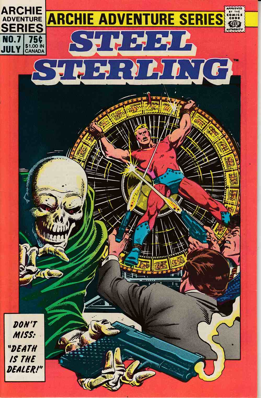 Steel Sterling #7 Near Mint (9.4) [Archie Comic] THUMBNAIL