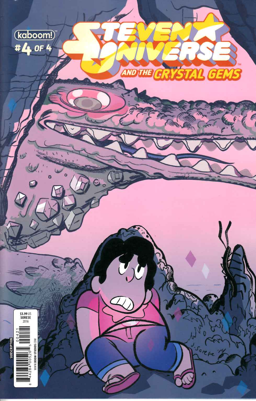 Steven Universe & Crystal Gems #4 Subscription Cover [Boom Comic] LARGE