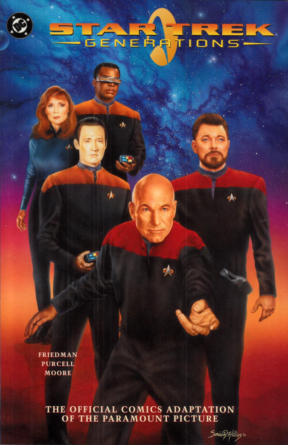 Star Trek Generations #1 Deluxe Very Fine (8.0) [DC Comic] LARGE