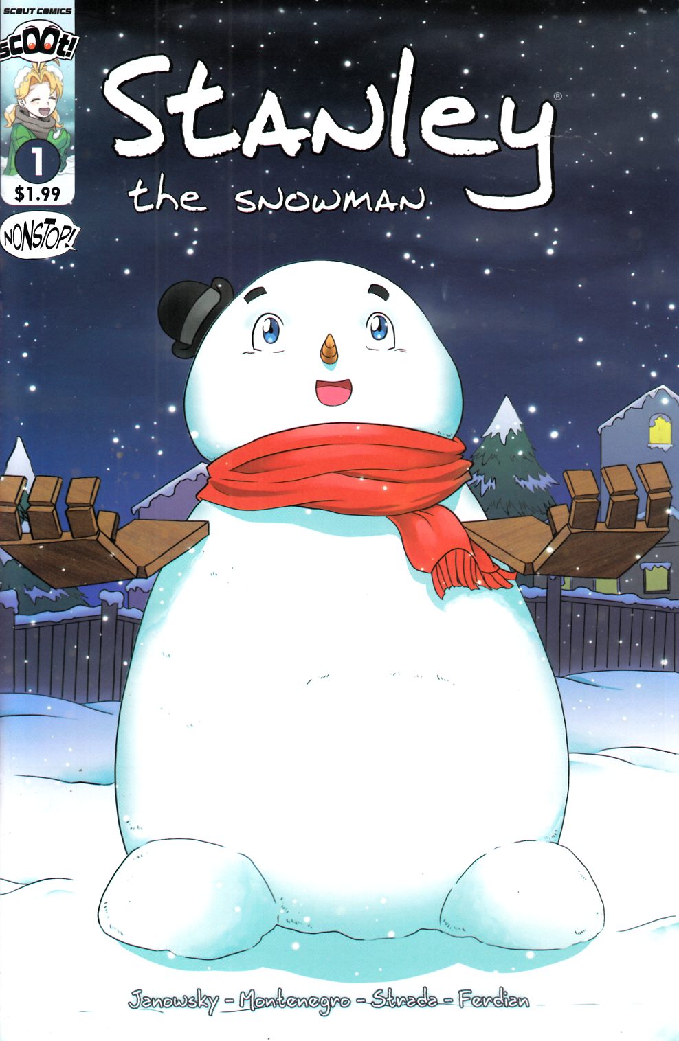 Stanley the Snowman #1 Near Mint (9.4) [Scout Comic] LARGE