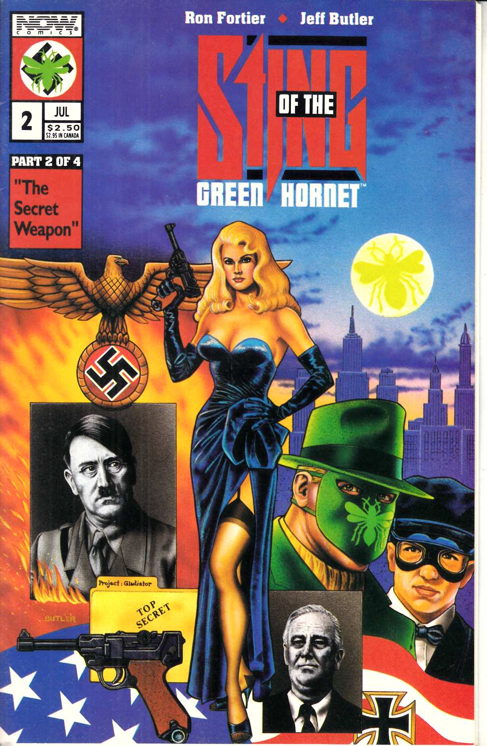 Sting of the Green Hornet #2 Very Fine (8.0) [Now Comic] THUMBNAIL
