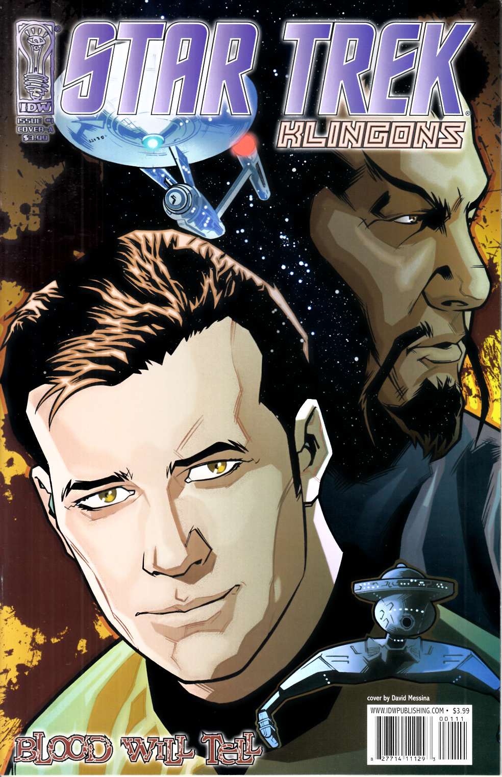 Star Trek Klingons Blood Will Tell #1 Cover A Near Mint (9.4) [IDW Comic] THUMBNAIL