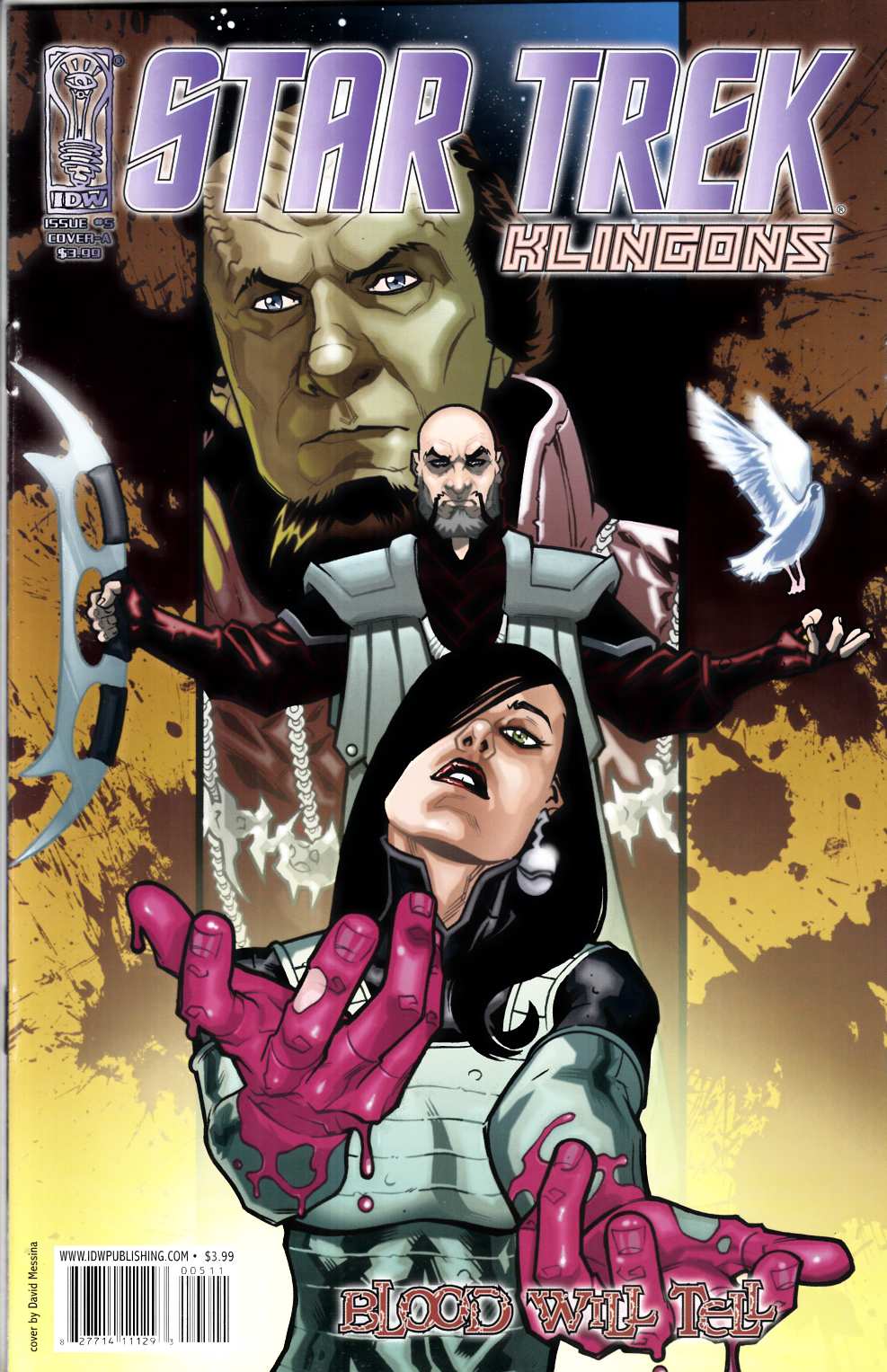 Star Trek Klingons Blood Will Tell #5 Cover A Very Fine (8.0) [IDW Comic] THUMBNAIL