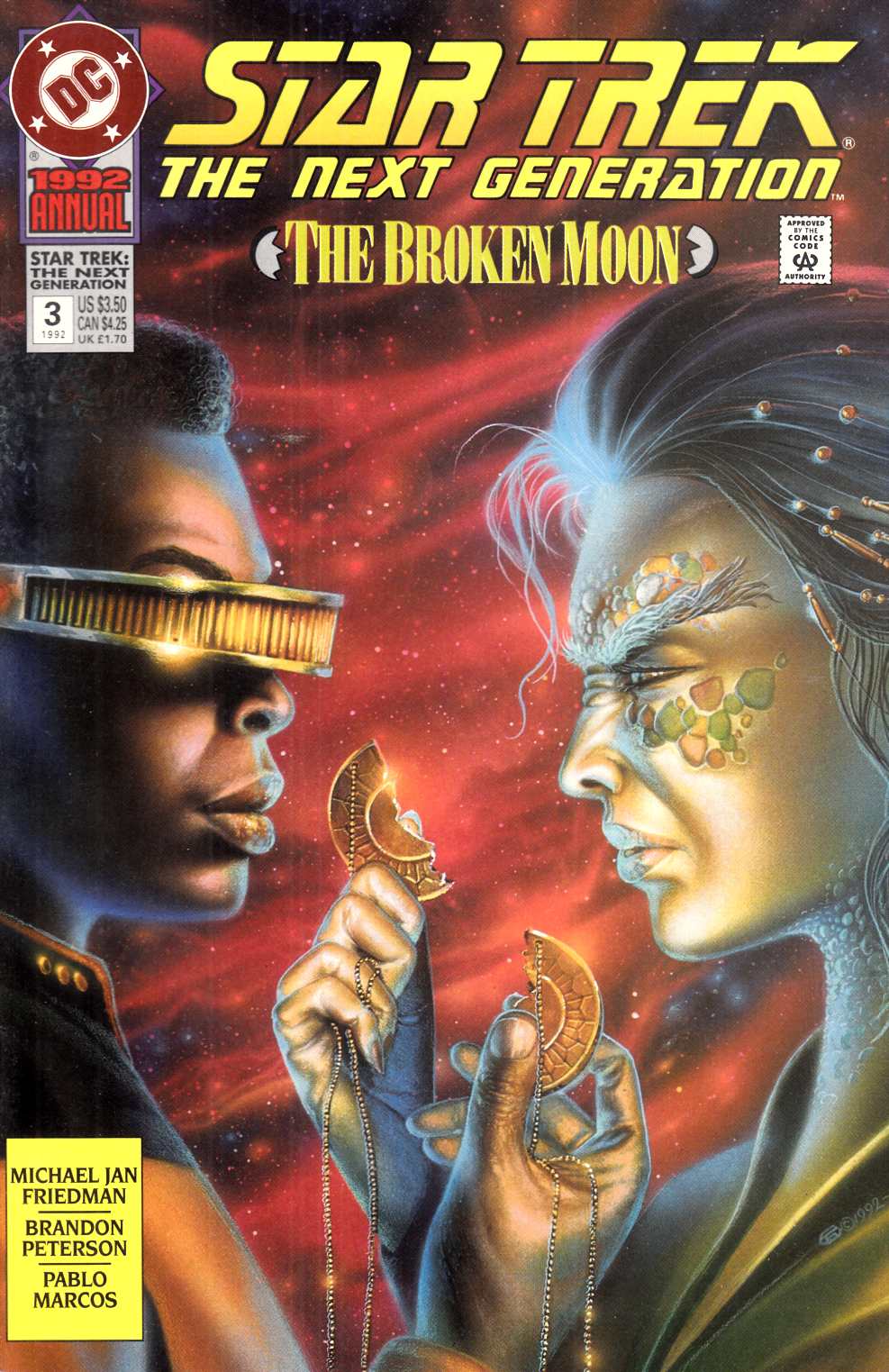 Star Trek Next Generation Annual #3 Very Fine (8.0) [DC Comic] THUMBNAIL