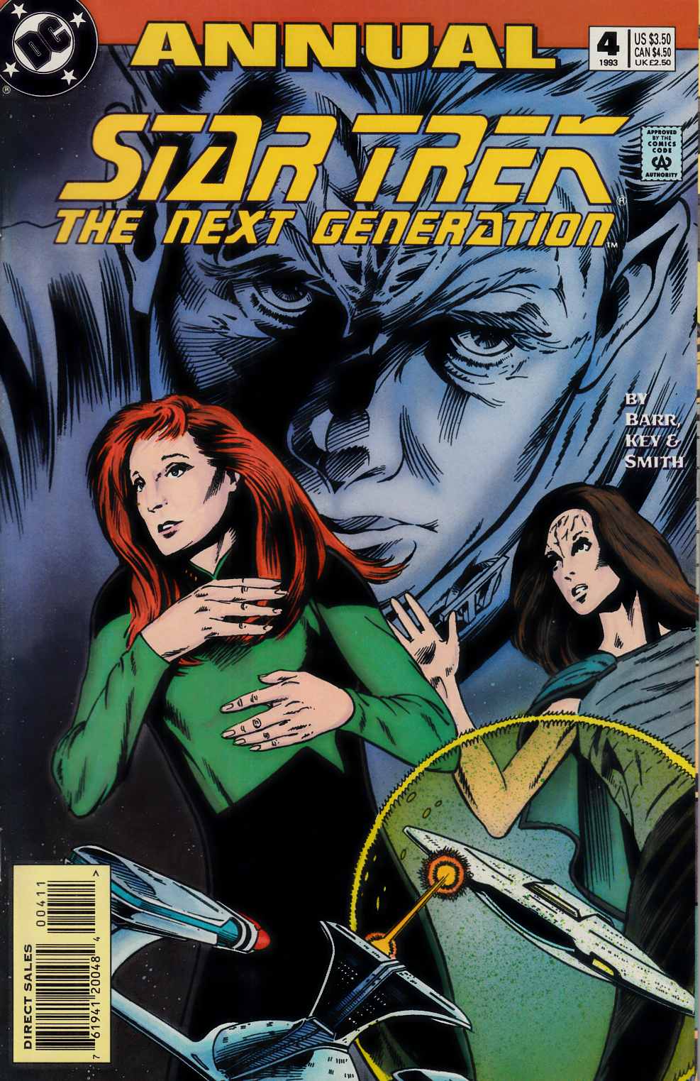 Star Trek Next Generation Annual #4 Near Mint (9.4) [DC Comic] LARGE