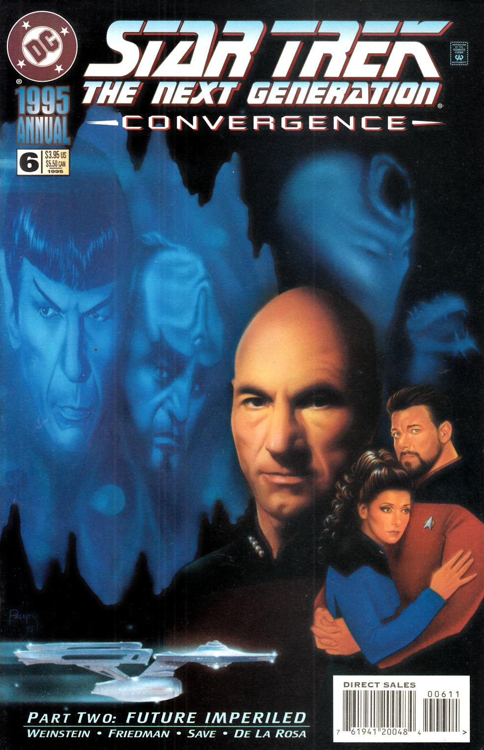 Star Trek Next Generation Annual #6 Near Mint (9.4) [DC Comic] THUMBNAIL
