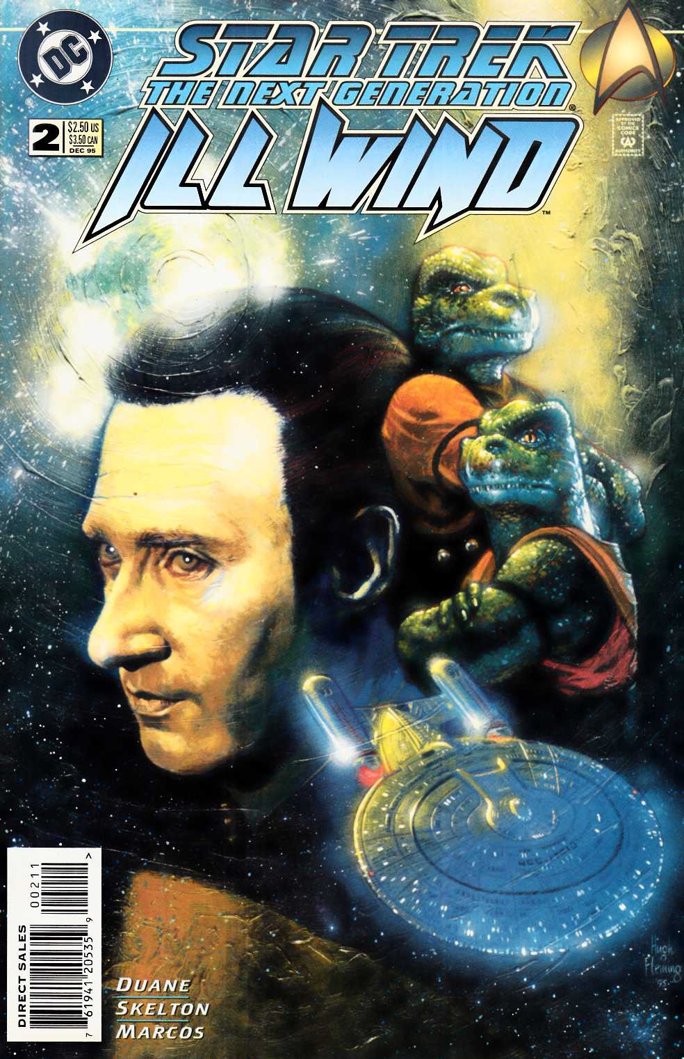Star Trek Next Generation Ill Wind #2 Near Mint (9.4) [DC Comic] LARGE