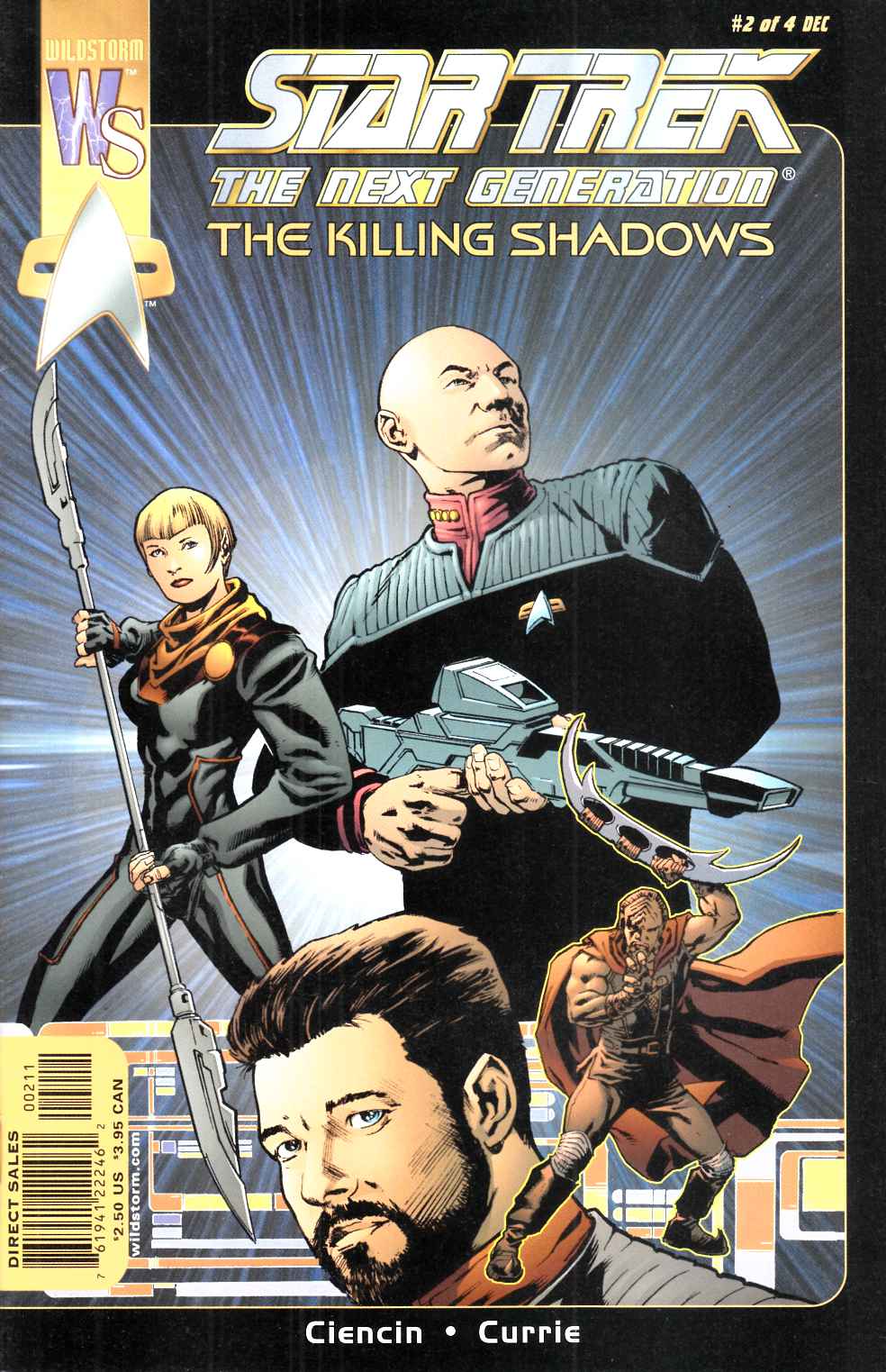 Star Trek Next Generation The Killing Shadows #2 Very Fine (8.0) [DC Comic] THUMBNAIL