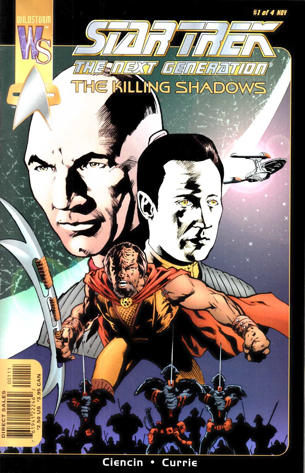 Star Trek Next Generation The Killing Shadows #1 Very Fine (8.0) [DC Comic] THUMBNAIL