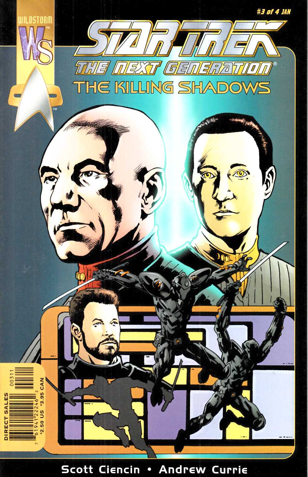 Star Trek Next Generation The Killing Shadows #3 Very Fine (8.0) [DC Comic] THUMBNAIL