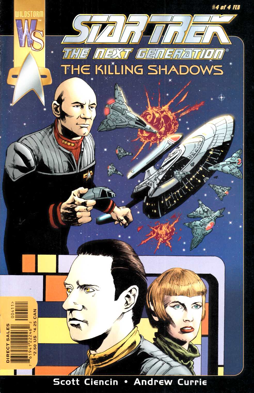 Star Trek Next Generation The Killing Shadows #4 Very Fine (8.0) [DC Comic] THUMBNAIL