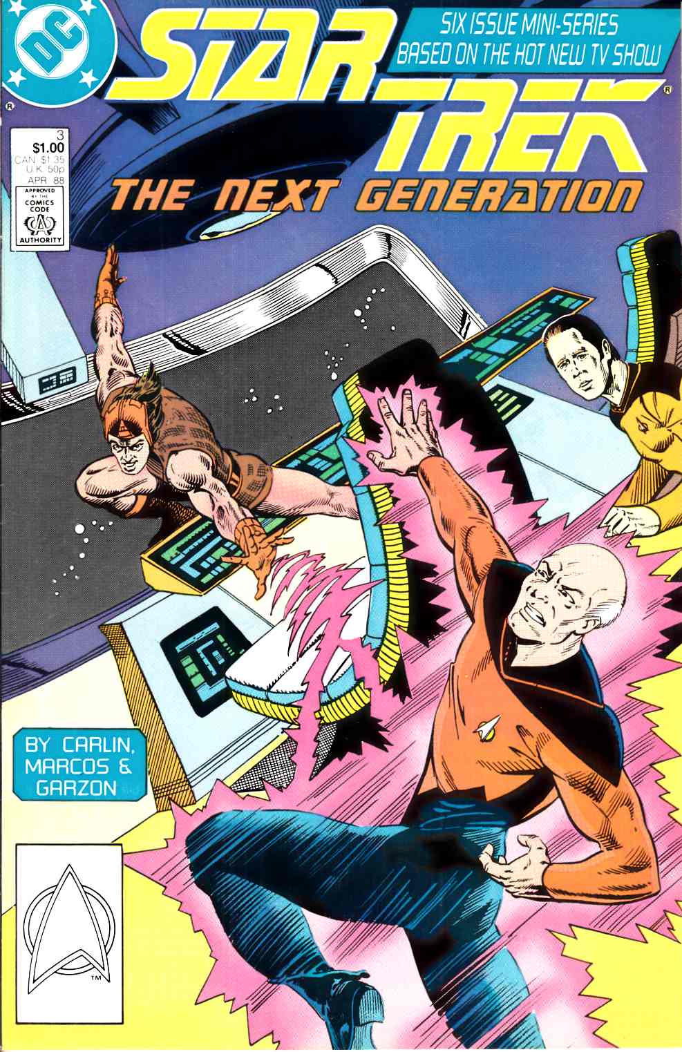 Star Trek Next Generation #3 Very Fine (8.0) [DC Comic] THUMBNAIL